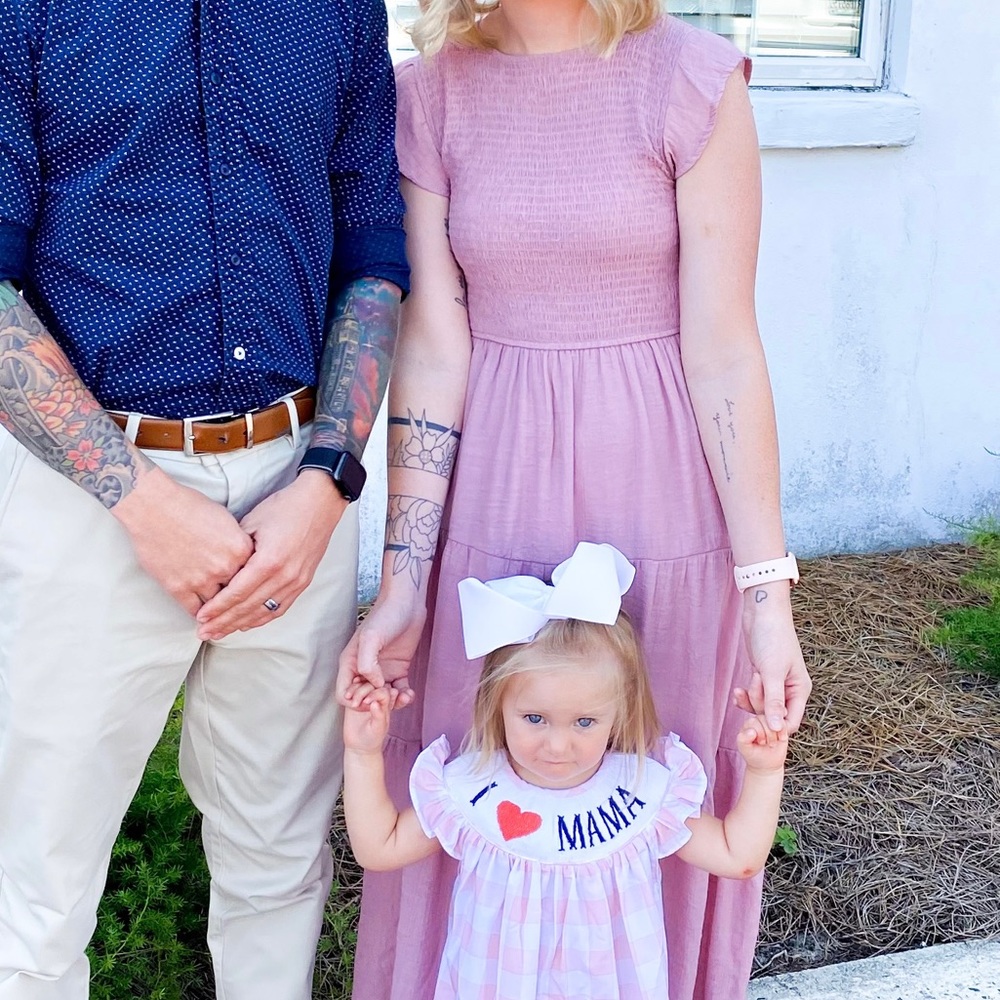 Mauve Pink dress